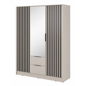 Szafa Garderoba LAMELE NIKO 155 cm kaszmir